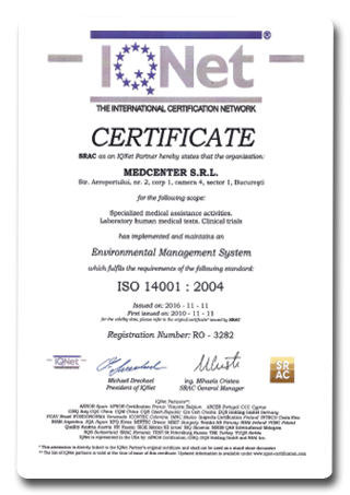 IQNET_Standardul de Management al Mediului SR EN ISO 14001:2005
